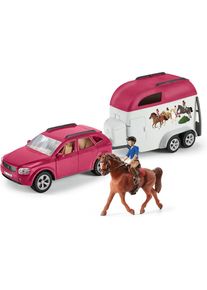 Schleich , Spielzeug-Auto &raquo;HORSE CLUB, Mr. Kramer's Reit-Abenteuer (72223)&laquo;, bunt, Kunststoff,