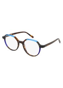 comma, Comma 70164 okulary unisex | Oprawka: Pełnoramkowe, Okrągłe, Havana