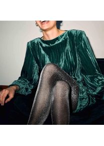 Kunert, Damen, Feinstrumpfhose &raquo;Strumpfhose Sparkling Celebration&laquo;, Black 0500, 40-42, Black 0500, Semi-blickdicht in 50 DEN Optik