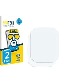 BROTECT Fullscreen f&uuml;r Rogbid Ceramic Smart Watch S15 2.1" Schutzfolie Displayschutz Folie Klar Transparent, Smartwatch Schutzfolie, Transparent