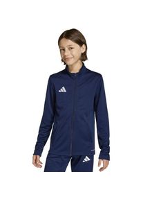 Adidas, Jungen, Laufjacke, Entrada 26 Trainingsjacke (128), Blau, Weiss, 128