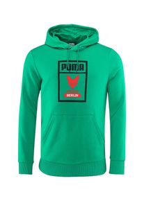 Puma M&auml;n Sport sweatshirt gr&ouml;n / r&ouml;d / svart Storlek S