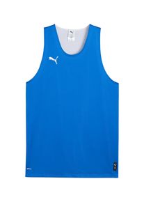 Puma M&auml;n Trik&aring; 'Teamjaws' bl&aring; / vit Storlek L
