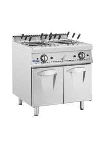 G&aacute;z&uuml;zemű t&eacute;sztak&eacute;sz&iacute;tő - 4 x 4 kW - prop&aacute;n / LPG / f&ouml;ldg&aacute;z - 80 x 73 cm - Pro 730 Series - ROYAL CATERING RCGPM-80/700C6B