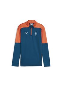 Puma Pojkar Funktionstopp 'Neymar' bl&aring; / pastellbl&aring; / orange Storlek 116