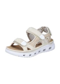 Rieker Sport, Damer, Trekkingsandaler, Beige / Creme / Hvid, St&oslash;rrelse 42