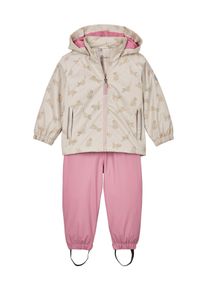 Skianzug "FIOS 22 MNS ST", Kinder, Gr. 86/92, pink, Obermaterial: 100% Polyester.Futter: 100% Polyester, FIRST INSTINCT BY Killtec, Sportanz&uuml;ge Skianzug, Regen-Set f&uuml;r Kinder, wasserdicht, mit Tier-Print und Kapuze