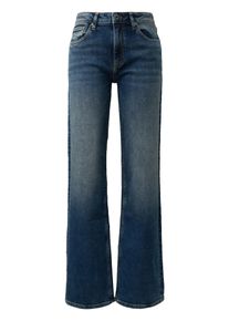 QS Damer Jeans 'Catie' blue denim St&oslash;rrelse 25/26
