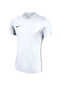 Nike, Herren, Sportshirt, weisses Herren-Parktop-T-Shirt (L), Weiss, L