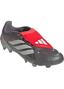 Adidas, Jungen, Fussballschuhe, Predator Elite Kinder-Fussballschuhe (37), Rot, Weiss, Silber