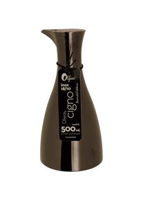 Olipac, &Ouml;lspender + Essigspender, Cigno Cruet oliekan 500 ml Gun Metal (AOL506) (500 ml)
