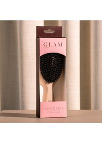 Glamorous, Haarb&uuml;rste + Kamm, GLAM by Irina - Hairbrush with Boar Bristles - Light-Colored
