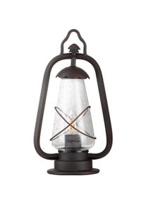 Elstead Lighting, Gartenbeleuchtung, Miners Aussen-Stehleuchte E27 Alte Bronze IP44 (E27, IP44)