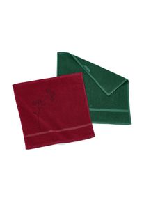 Tchibo - 2 frott&iacute;r konyhai k&eacute;zt&ouml;rlő - z&ouml;ld