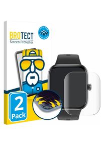 BROTECT Fullscreen f&uuml;r Honor Choice InFoWear Watch 2 Pro Schutzfolie Displayschutz Folie Klar Transparent, Smartwatch Schutzfolie, Transparent