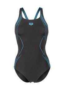 arena Str&oacute;j kąpielowy 'Graphic Swim Pro Back' dla kobiet lazur / czarny Rozmiar XS