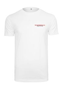 Mister Tee Koszulka dla mężczyzn ochra / ciemnobrązowy / czerwony / czarny / offwhite Rozmiar XS