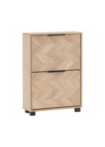 Tchibo - Schuhkipper &raquo;Piazza&laquo; - 59,8x19,5x85,7cm - schwarz - Holz / Metall / Kunststoff