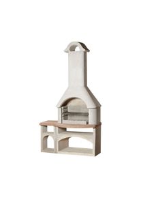 Buschbeck Gartengrillkamin &raquo;Bozen&laquo; - silber