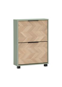 Tchibo - Schuhkipper &raquo;Piazza&laquo; - 59,8x19,5x85,7cm - schwarz - Holz / Metall / Kunststoff