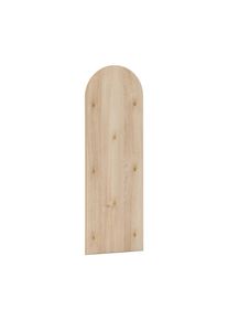 Tchibo - Hakenpaneel &raquo;Flora&laquo; - 37,5x120x6cm - braun - Holz / Metall