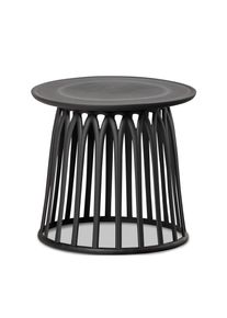 Tchibo - Woood Beistelltisch - 50x50x45cm - schwarz - Polypropylen