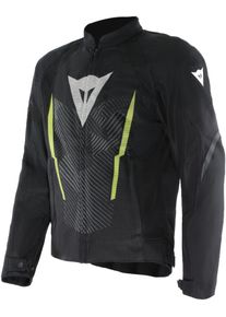 Dainese Herosphere Air, veste en textile , couleur: Noir/Blanc/Jaune N&eacute;on , taille: 60
