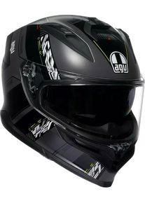 AGV K7 Kyber, kask pełnotwarzowy , kolor: Matowy Szary/Neonowyowy-Ż&oacute;łty , rozmiar: XXL