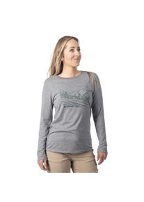Klim Haven, t-shirt longsleeve women , color: Grey , size: S