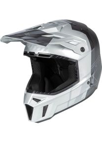 Klim F3 Carbon Pro, kask motocrossowy , kolor: srebrny/szary , rozmiar: XL