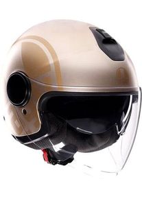 AGV Eteres Sirolo, open face helmet , color: Matt White/Gold , size: XL