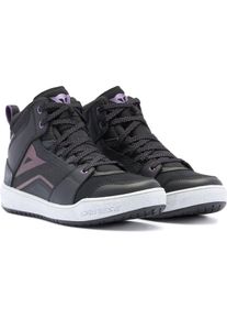 Dainese Suburb D-WP S26, chaussures imperm&eacute;ables pour femmes , couleur: Noir/Gris Fonc&eacute;/Argent , taille: 36 EU