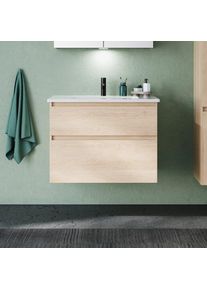 Burgbad Lin20 Meuble avec vasque, 2 tiroirs, SGHF083F5355C0001,