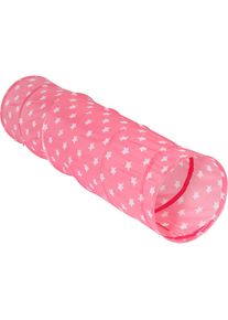 KNORRTOYS Spieltunnel &raquo;Pink White Stars&laquo;