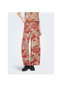 Only &raquo;ONLPALINA LIFE LOOSE LONG PANTS PTM&laquo; Sommerhose rot, Gr&ouml;&szlig;e S (36)