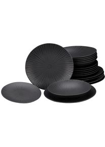 Creatable Teller-Set &raquo;Vesuvio, Tellerset 18-tlg.&laquo; Eleganz, Vulkanoptik