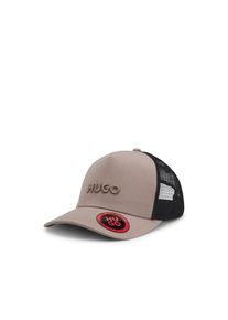 Hugo Fitted Cap &raquo;Marsel-Trucker&laquo; aus Twill & Mesh mit 3D Logostickerei, unisex