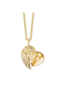 Engelsrufer Kette mit Anh&auml;nger &raquo;Herzfl&uuml;gel&laquo; Made in Germany - mit Zirkonia (synth.)