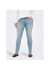 Only CARMAKOMA Skinny-fit-Jeans &raquo;CARWILLY REG SKINNY DNM ANA573 NOOS&laquo; blau, Gr&ouml;&szlig;e 46
