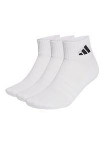 Kurzsocken adidas originals "Socken Cushioned Sportswear Ankle Socks 3er Pack", Damen, Gr. 43-45, wei&szlig;, Obermaterial: 57% Baumwolle CO. 40% Polyester PES. 2% Elasthan EL. 1% Polyamid PA., Socken Kurzsocken