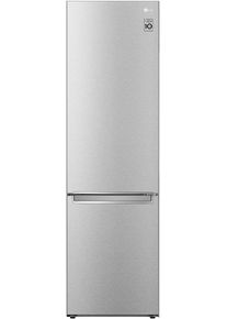 LG K&uuml;hl-/Gefrierkombination "GBB92MBB3P", Energieeffizienz: A, silber (edelstahl), Rechtsanschlag, K&uuml;hlschr&auml;nke, extrem leise: nur 29 dB, K&uuml;hl-/Gefrierkombination