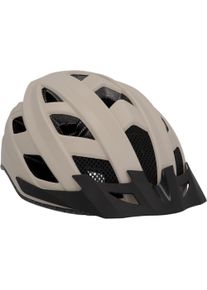 FISCHER BIKE Fahrradhelm FISCHER FAHRRAD "Urban Plus Dallas" Gr. L, grau, Helme, L/XL Kopfumfang: 58cm - 61cm, Fahrradhelm