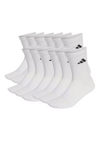 Kurzsocken adidas originals "Socken Cushioned Crew Socks 12P 12er Pack", Damen, Gr. 43-45, wei&szlig;, Obermaterial: 56% Baumwolle CO. 40% Polyester PES. 3% Elasthan EL. 1% Polyamid PA., Socken Kurzsocken