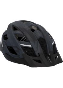 FISCHER BIKE Fahrradhelm FISCHER FAHRRAD "Urban Plus Brooklyn" Gr. L, schwarz, Helme, L/XL Kopfumfang: 58cm - 61cm, Fahrradhelm