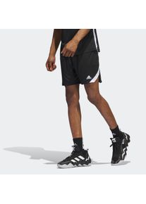 Trainingsshorts adidas Performance "M ICON SQUAD S", Herren, Gr. XL, N-Gr, schwarz-wei&szlig; (schwarz, wei&szlig;), Obermaterial: 100% Polyester, clean, Hosen Trainingsshorts