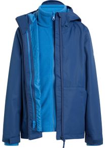 Outdoorjacke McKINLEY "Funktions-Jacke Justin 3:1 III B", Jungen, Gr. 176, blau smoke, Obermaterial: 100% Polyester. Innenjacke: 100% Polyester, Jacken Outdoorjacke