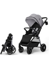 Kinder-Buggy Kinderkraft "Grande 2", Baby, moonlight grau, Kinderwagen Kinder-Buggy