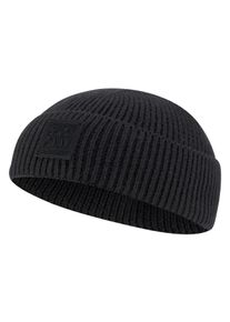 Strickm&uuml;tze Bruno Banani, Herren, schwarz, Grobstrick, Wollmischung, M&uuml;tzen Strickm&uuml;tze
