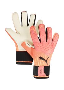 Puma M&auml;n Sporthandskar 'Future Pro Hybrid' citrongul / ljusorange / rosa / svart Storlek XXL
