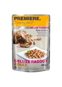 Premiere Deluxe Ragout Adult Riche en poulet 44x85 g